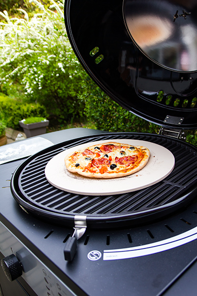 Pizza op de bbq