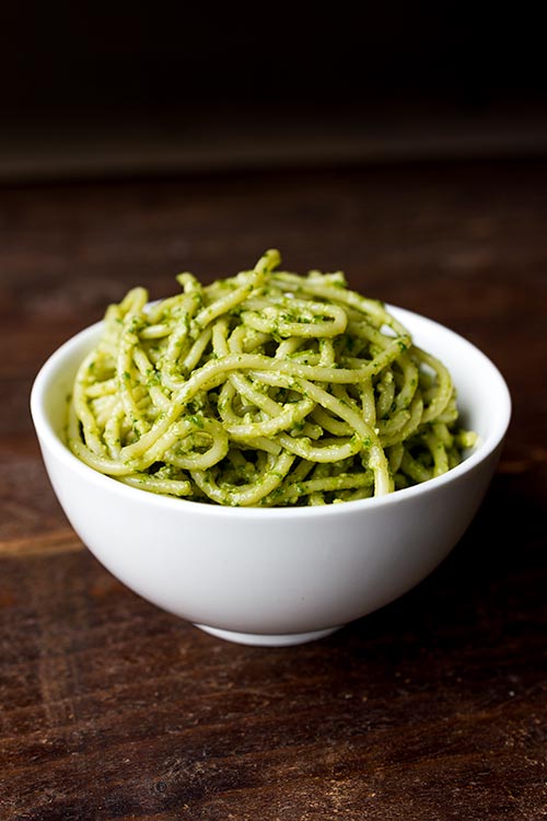 Pesto met cashewnoten