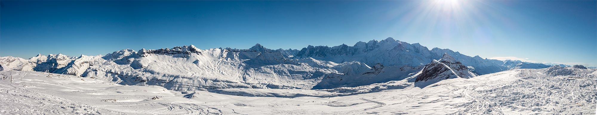 Mont Blanc panorama