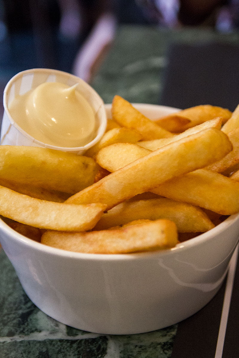 Frietjes met mayonaise