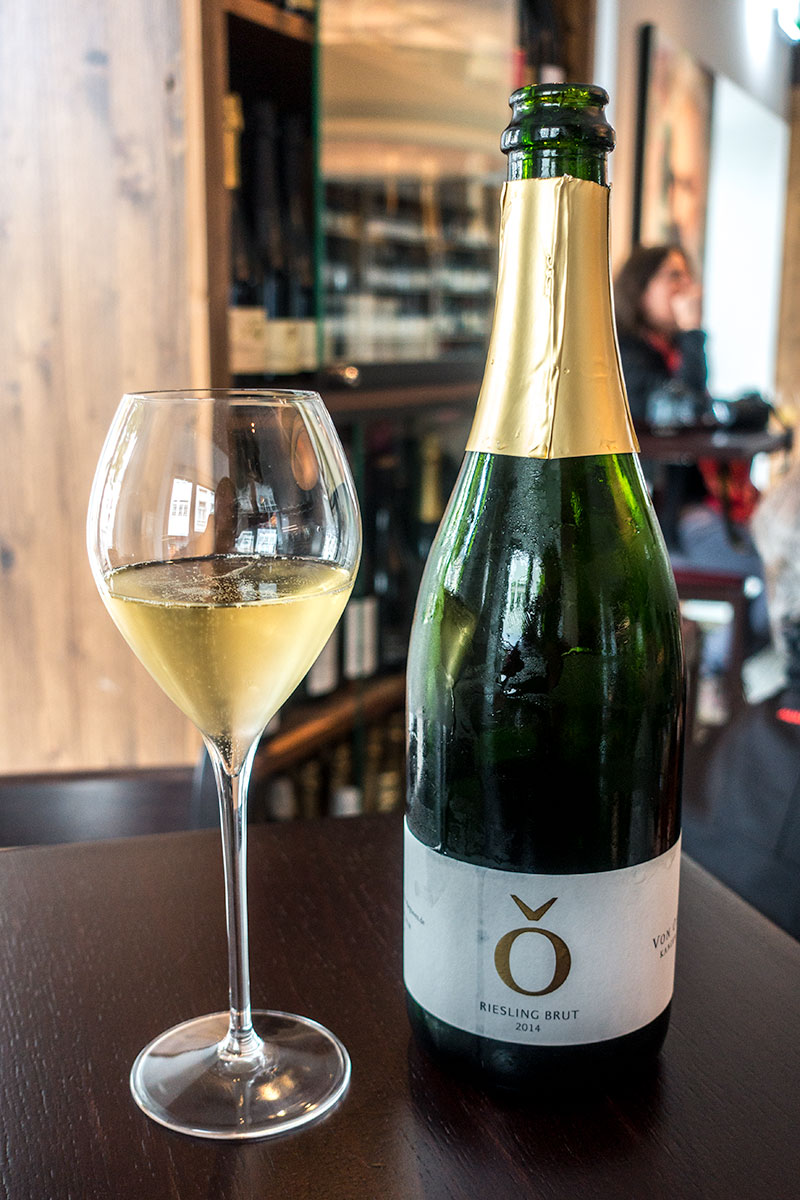 Riesling Sekt brut 2014 van wijndomein ‘Von-Othegraven’