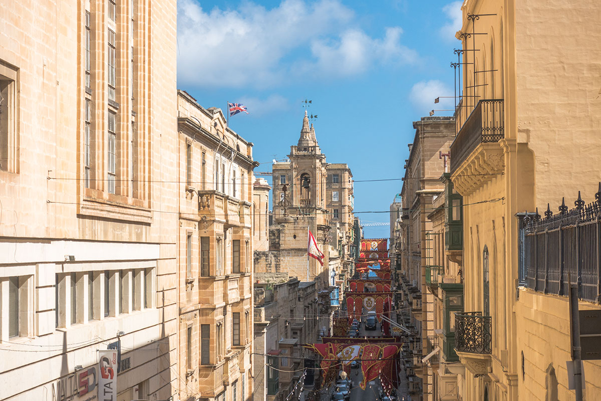 Valletta, culturele hoofdstad van Europa 2018