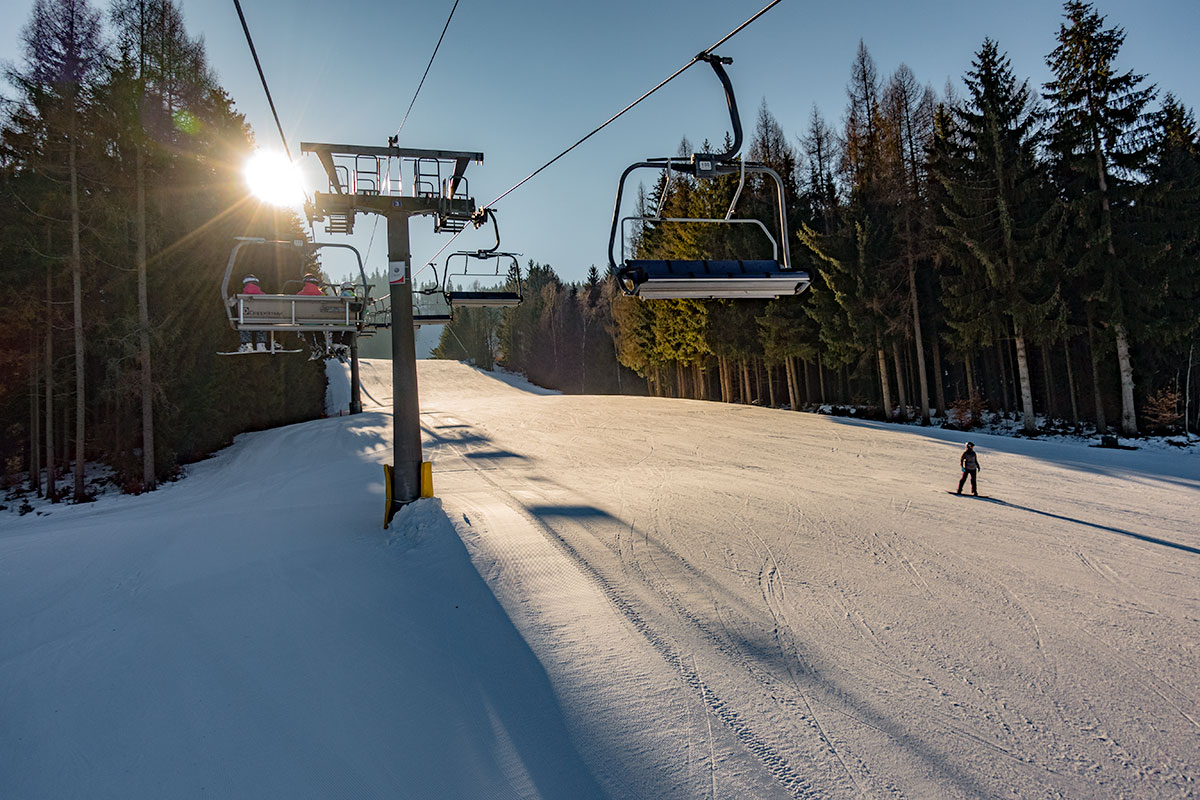 Skiën in Tanvaldský Špičák
